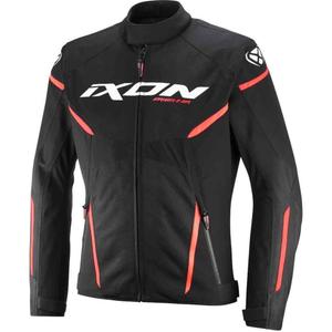 Chaqueta de moto IXON Striker 2 Air WP negro-blanco-rojo