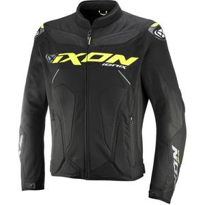Chaqueta de moto IXON Ionix negro-amarillo-gris