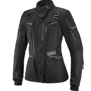 Chaqueta de moto para mujer IXON Odin negra