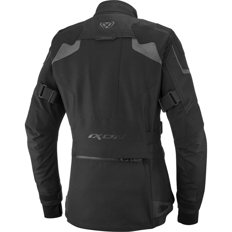 Chaqueta de moto para mujer IXON Odin negra