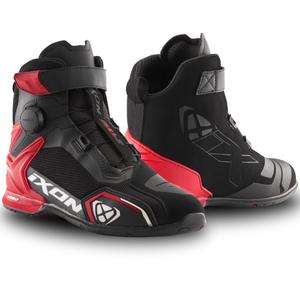 Botas de moto IXON Bull 2 Air negro-blanco-rojo