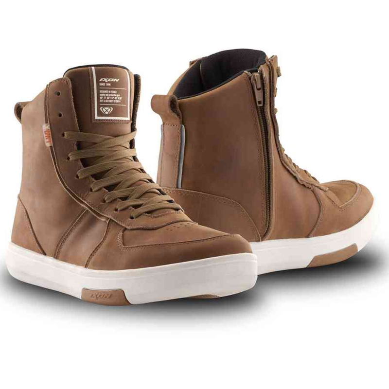 Botas de moto IXON Ghost WP marrón