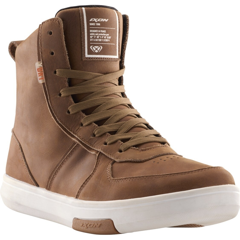 Botas de moto IXON Ghost WP marrón