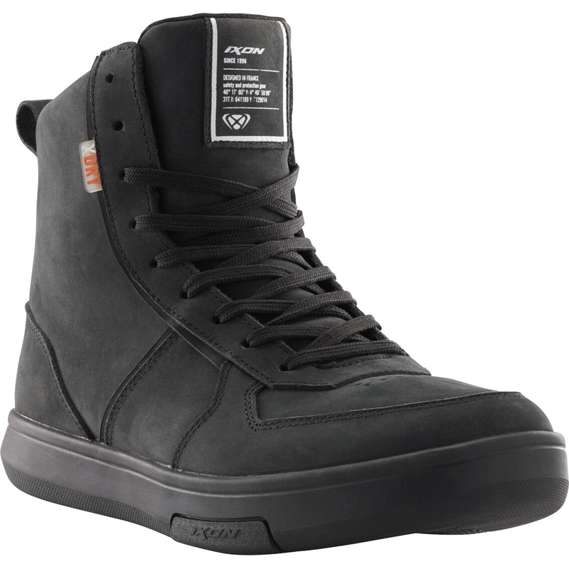 Botas de moto para mujer IXON Ghost WP negras