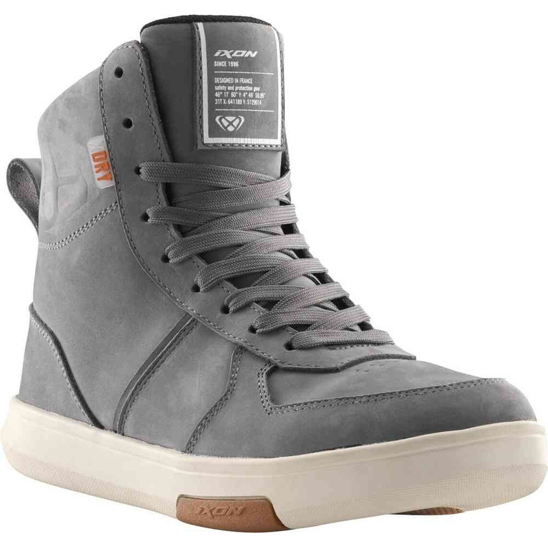 Botas de moto para mujer IXON Ghost WP gris