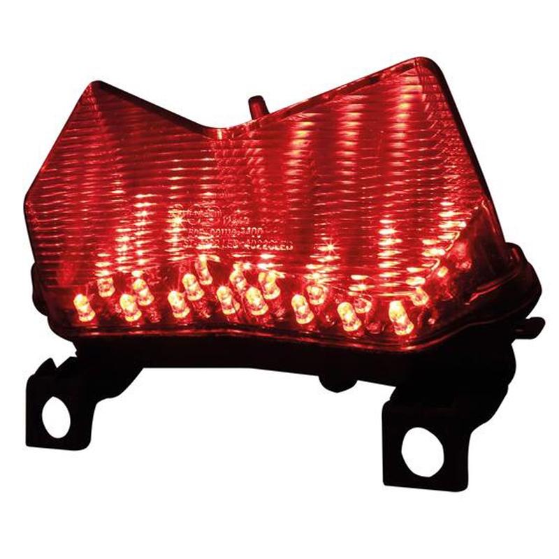 Luz trasera LED inteligente Highsider para motocicletas Kawasaki Z 750/1000, ZX6RR y ZX-6R