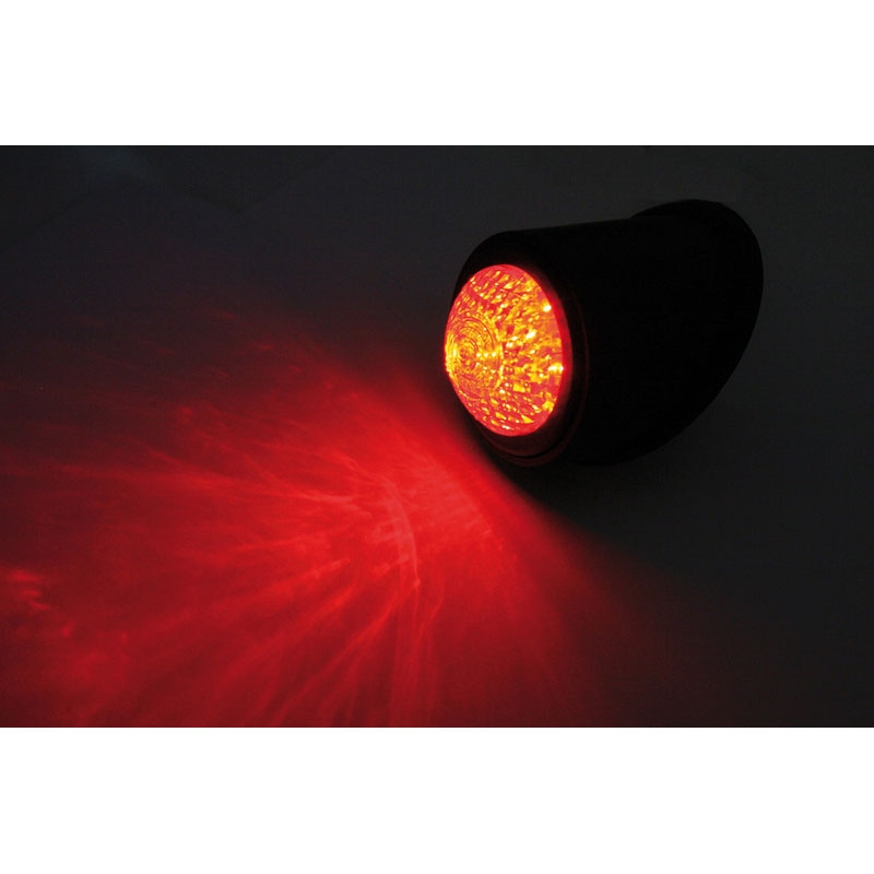 Luz trasera LED Highsider Smart OLD SCHOOL negra