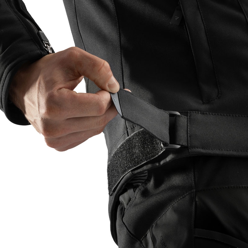 Chaqueta de moto Rebelhorn Borg II negra
