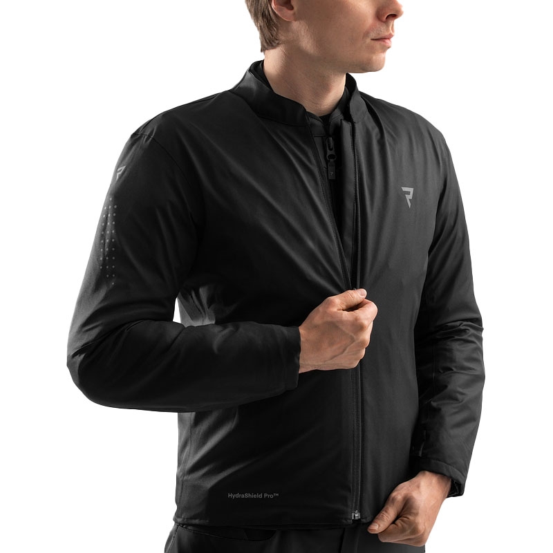 Chaqueta de moto Rebelhorn Borg II negra