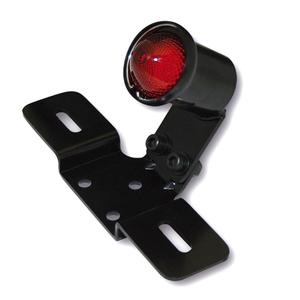 Luz trasera LED Highsider Smart Old School negra y roja