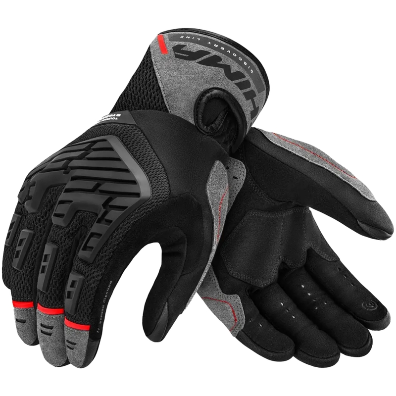 Guantes de moto Shima Stream Vent rojo