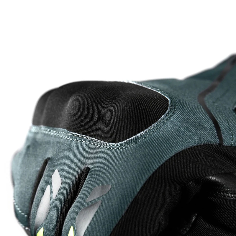 Guantes de moto Seventy Degrees SD-T57 Giau negro-gris-amarillo fluo