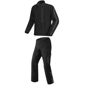 Traje de lluvia de dos piezas Seventy Degrees SD-S5 Monsoon Suit negro-negro