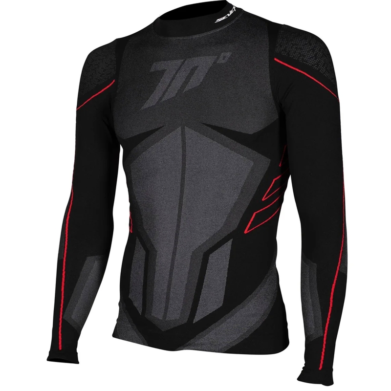 Camiseta térmica Seventy Degrees SD-CT1 negra
