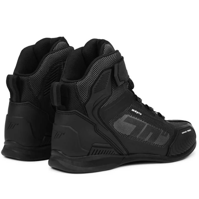 Botas de moto Seventy Degrees SD-BR3 Veloce PRO negras