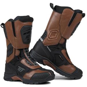 Botas altas de moto Seventy Degrees SD-BA6 Stelvio marrón
