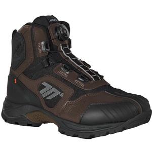 Botas de moto SEVENTY DEGREES SD-BA7 Stelvio Low negro-marrón