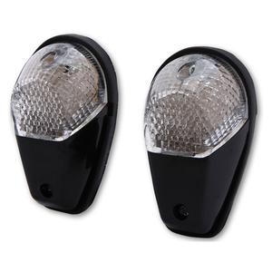 Intermitente para motocicleta Highsider Smart LED negro-transparente