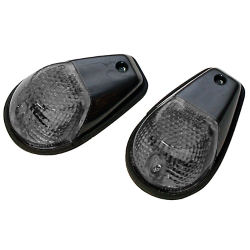 Intermitente para motocicleta Highsider Smart 12V/21W negro ahumado
