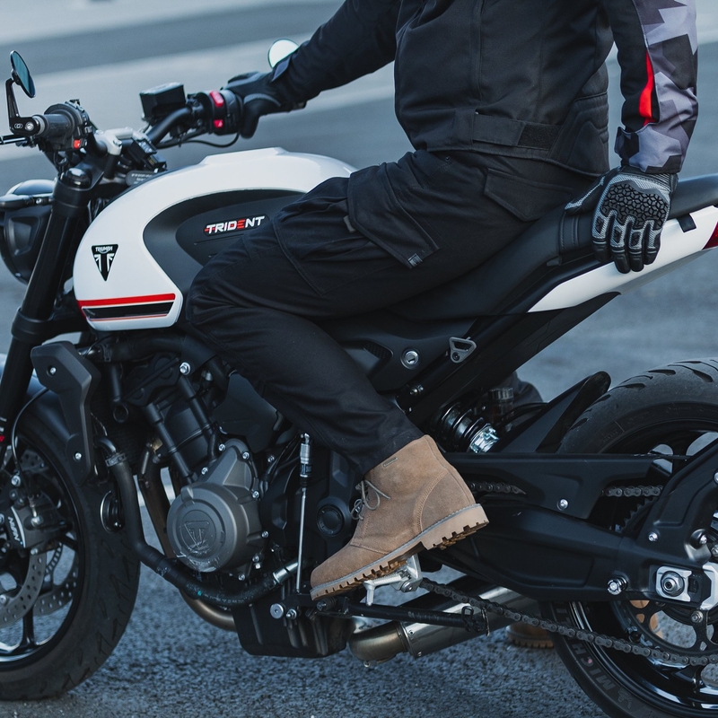 Pantalones de moto Oxford Original Approved CARGO AA negros