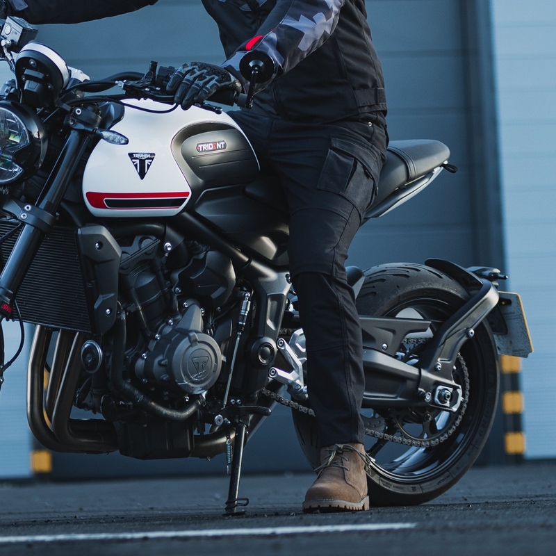 Pantalones de moto Oxford Original Approved CARGO AA negros