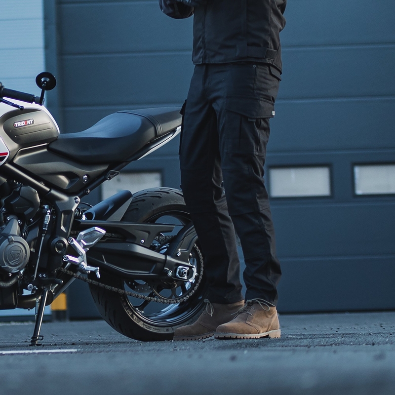 Pantalones de moto Oxford Original Approved CARGO AA negros