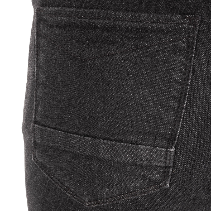 Vaqueros de moto para mujer Oxford Sofia AA Slim jeans negros