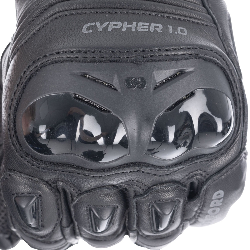 Guantes de moto cortos Oxford Cypher 1.0 negros