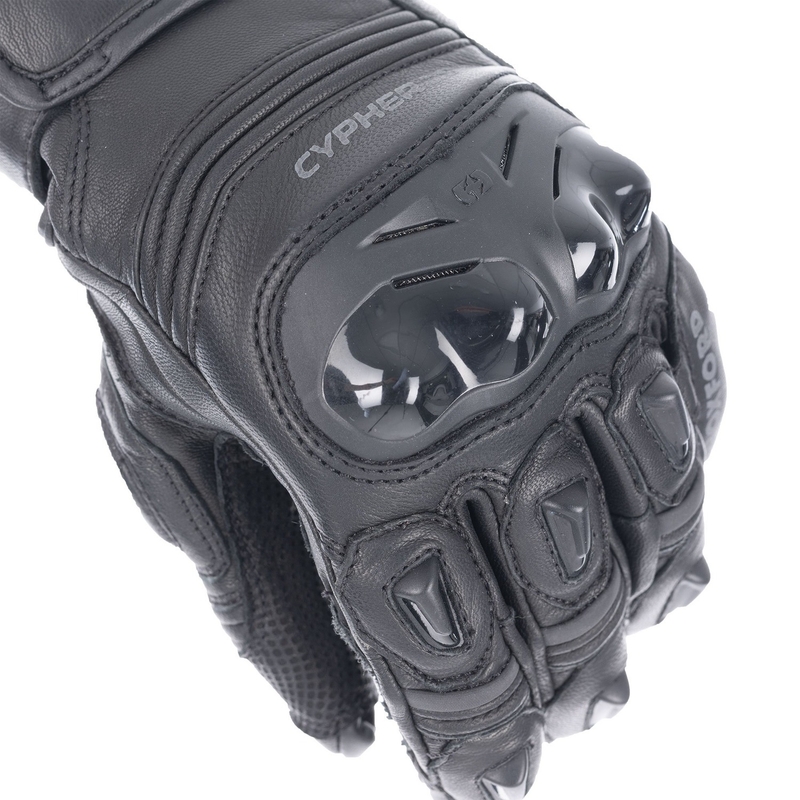 Guantes de moto cortos Oxford Cypher 1.0 negros