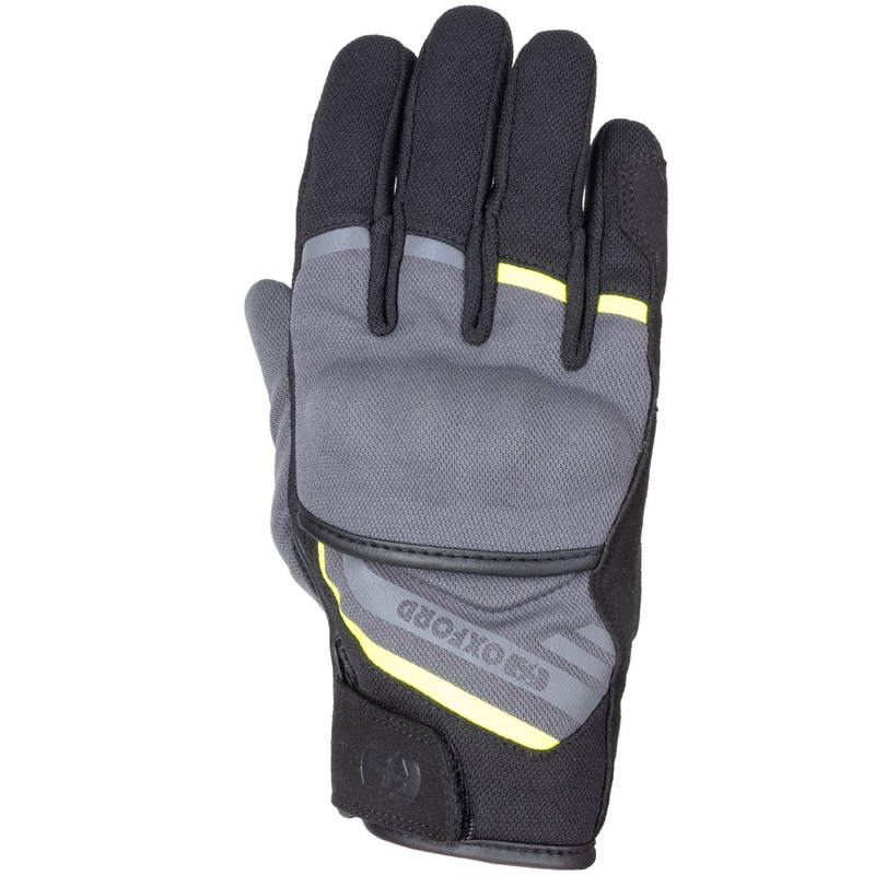 Guantes de moto Oxford Dakar 1.0 gris-amarillo