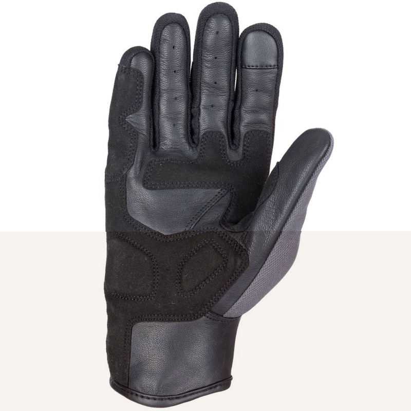 Guantes de moto Oxford Dakar 1.0 gris-amarillo