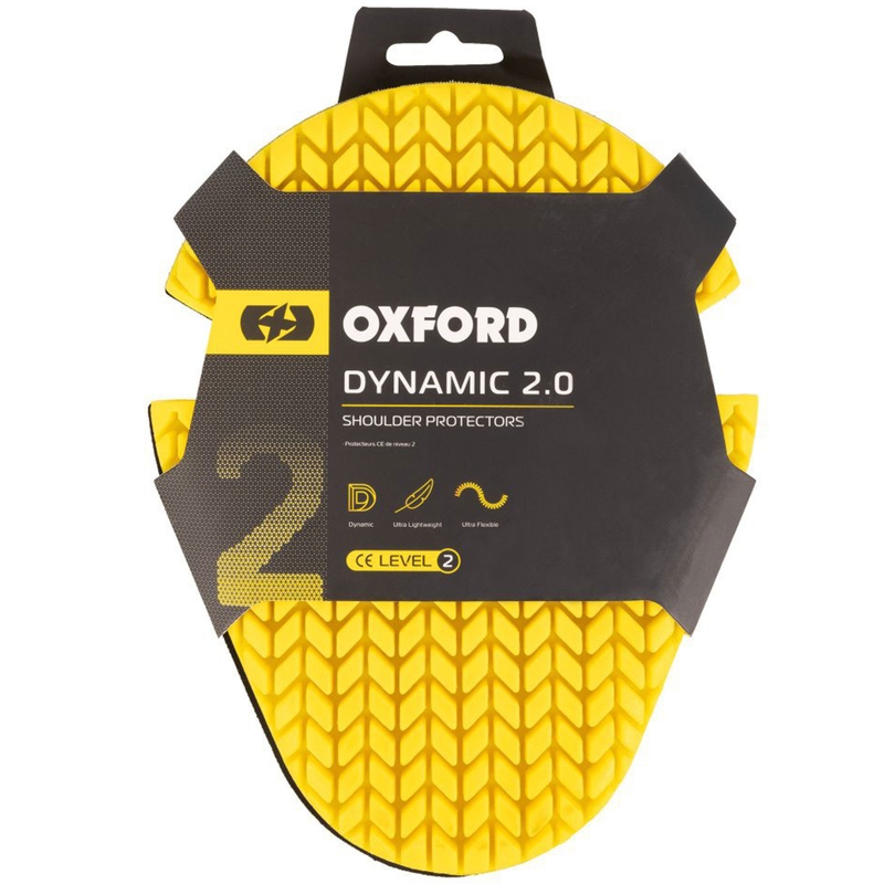 Protectores de hombros Oxford Dynamic 2.0 nivel 2 amarillos
