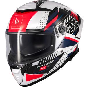 Casco integral de moto MT Thunder 4 SV Luminence azul