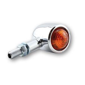 Intermitentes para motocicleta Highsider Smart Old School Type 1 cromados