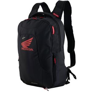 Mochila para moto Alpinestars City Hunter V2 colección Honda negro-rojo 22 l