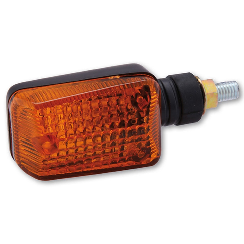 Intermitentes para motocicleta Highsider Smart Mini cortos negros