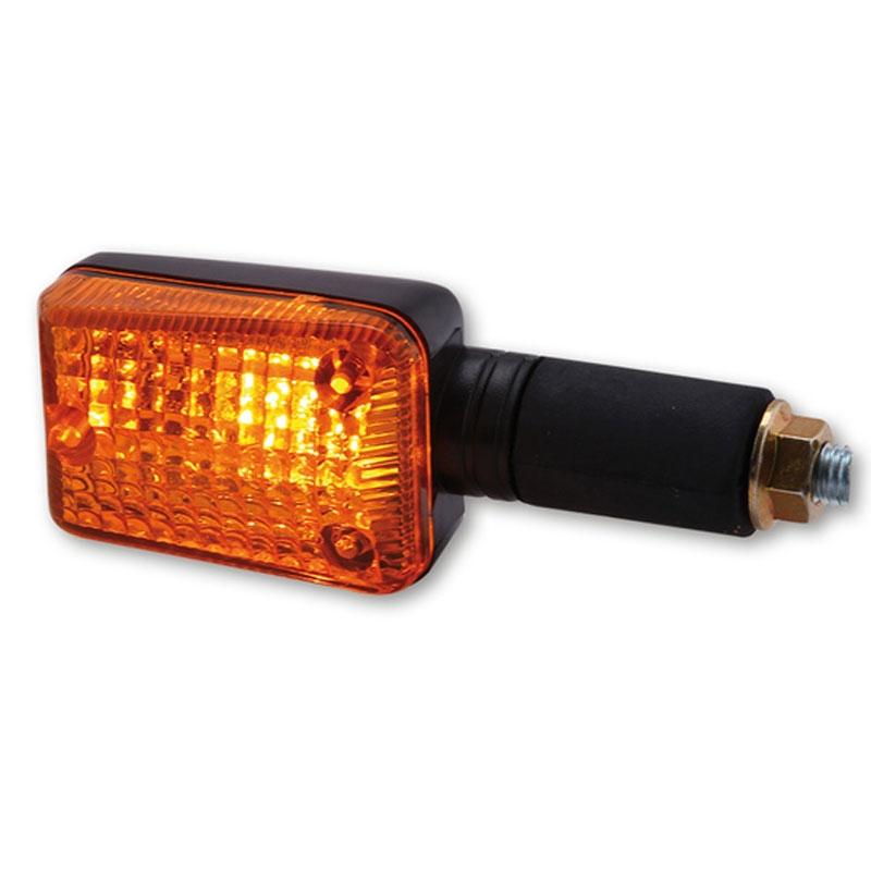 Intermitentes para motocicleta Highsider Smart Mini largos negros