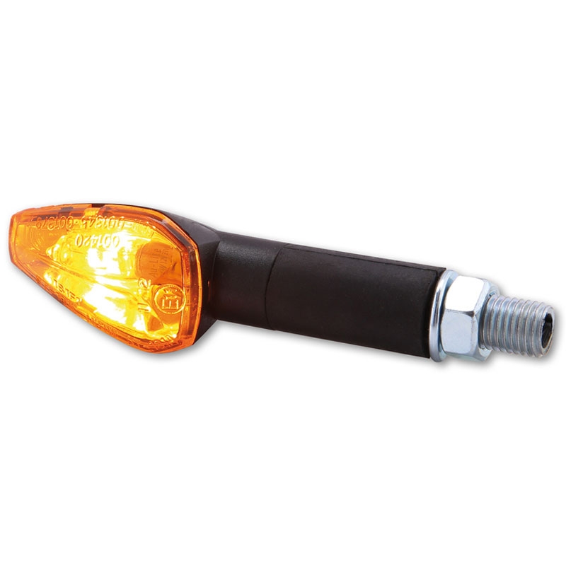 Intermitentes para motocicleta Highsider Smart Peak largos negros