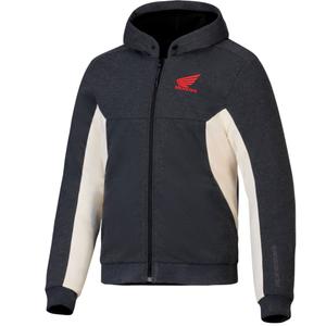 Sudadera deportiva Alpinestars Chrome V3 Colección Honda Gris oscuro-Crema-Rojo