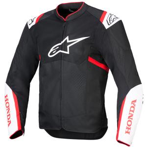 Chaqueta de moto Alpinestars T-SPS Air V2 Colección Honda Negro-Blanco-Rojo