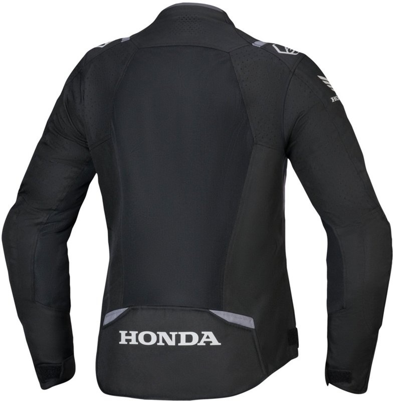 Chaqueta de moto para mujer Alpinestars Stella T-SPS Air V2 Honda Collection en negro, gris y blanco