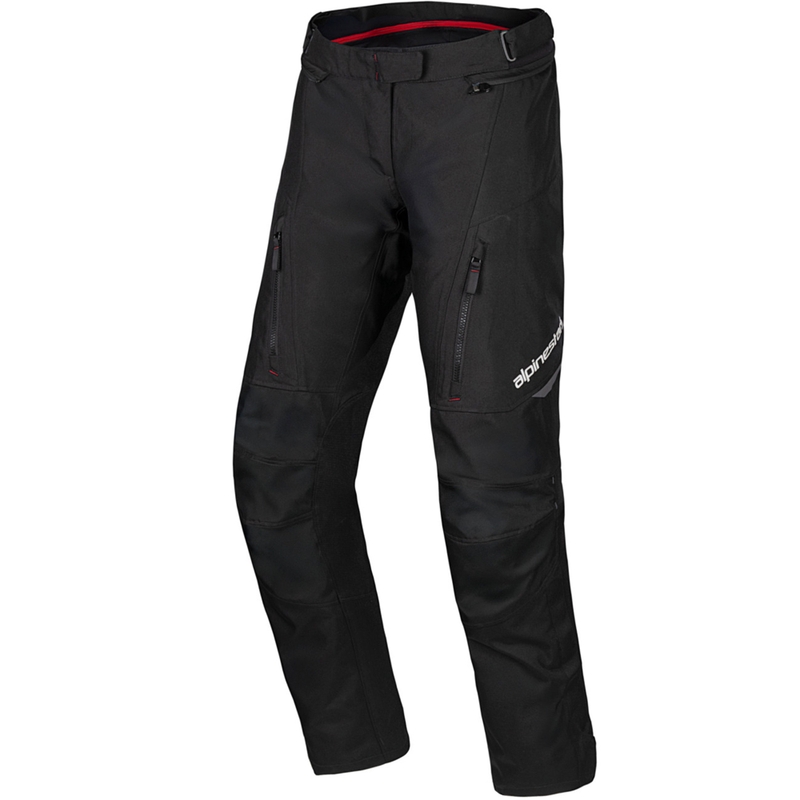 Pantalones de moto impermeables Alpinestars ST-1 Colección Honda Negro-Rojo