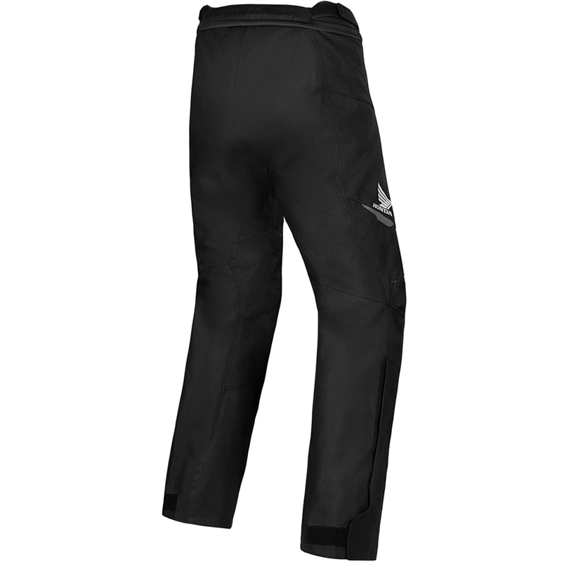 Pantalones de moto impermeables Alpinestars ST-1 Colección Honda Negro-Rojo