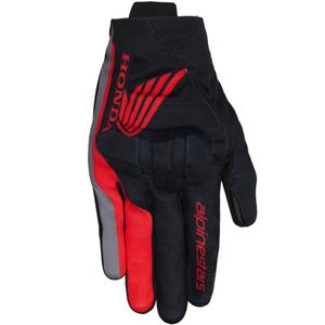 Guantes de moto Alpinestars Reef V2 Colección Honda Negro-Rojo-Gris