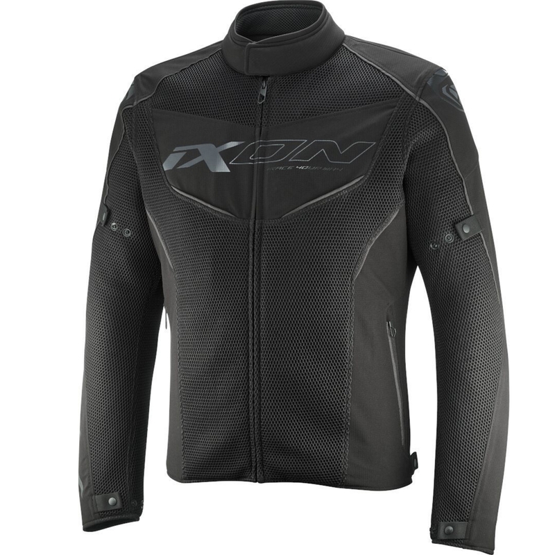 Chaqueta de moto IXON Flicker negro
