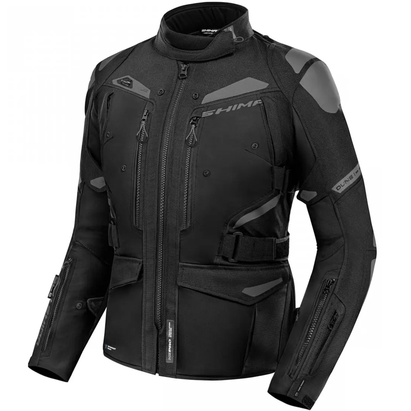 Chaqueta de moto para mujer Shima Dune negra
