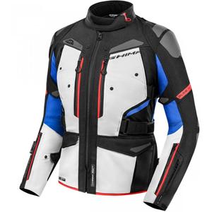 Chaqueta de moto para mujer Shima Dune azul