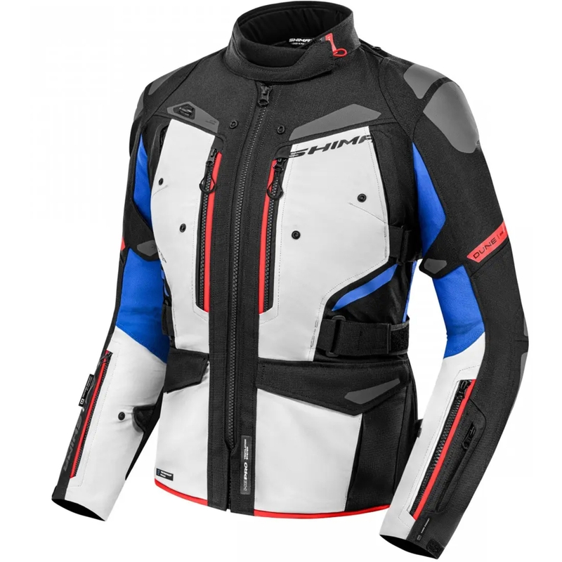 Chaqueta de moto para mujer Shima Dune azul