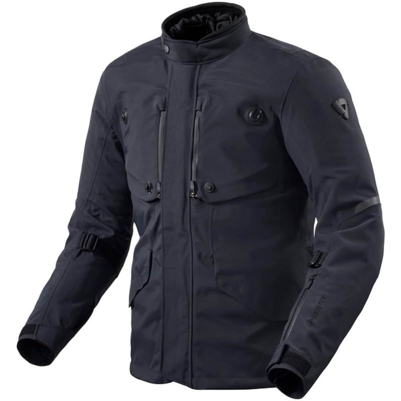 Chaqueta de moto Revit Trench 2 GTX azul oscuro