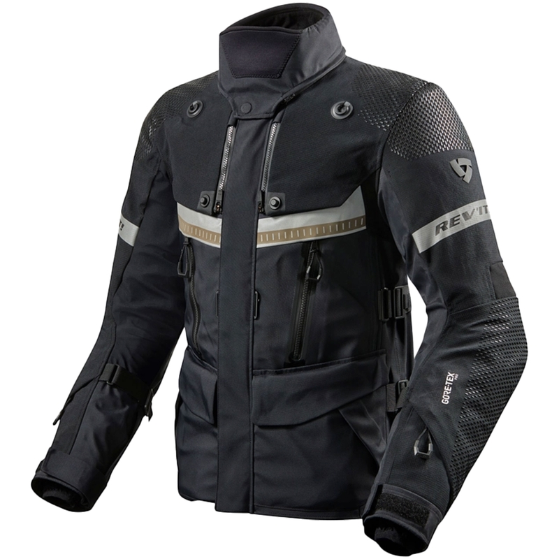Chaqueta de moto Revit Dominator 3 GTX negra